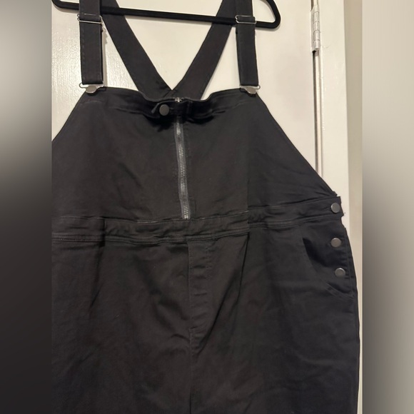 NWOT Universal Standard black overalls size 2XL - Picture 1 of 7